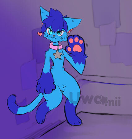 Full body sketch + flat colour + basic background