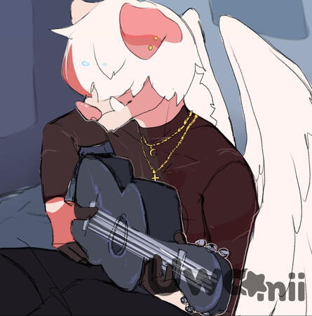 Bust up sketch + flat colour